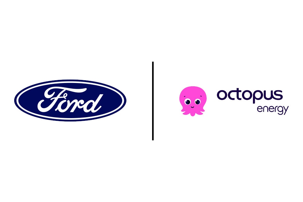 Logo Ford et Octopus Energy