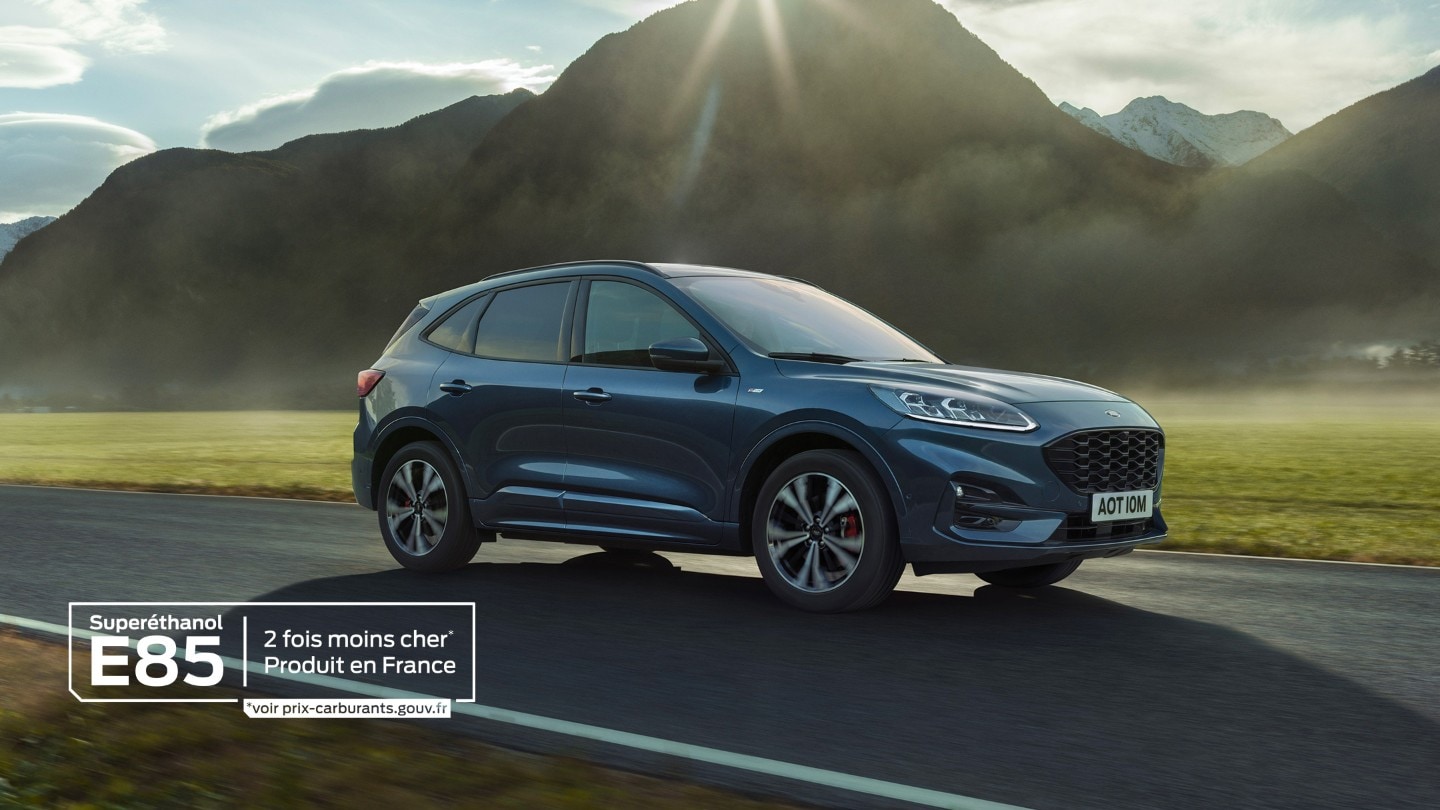 Le Ford Kuga Hybride E85 