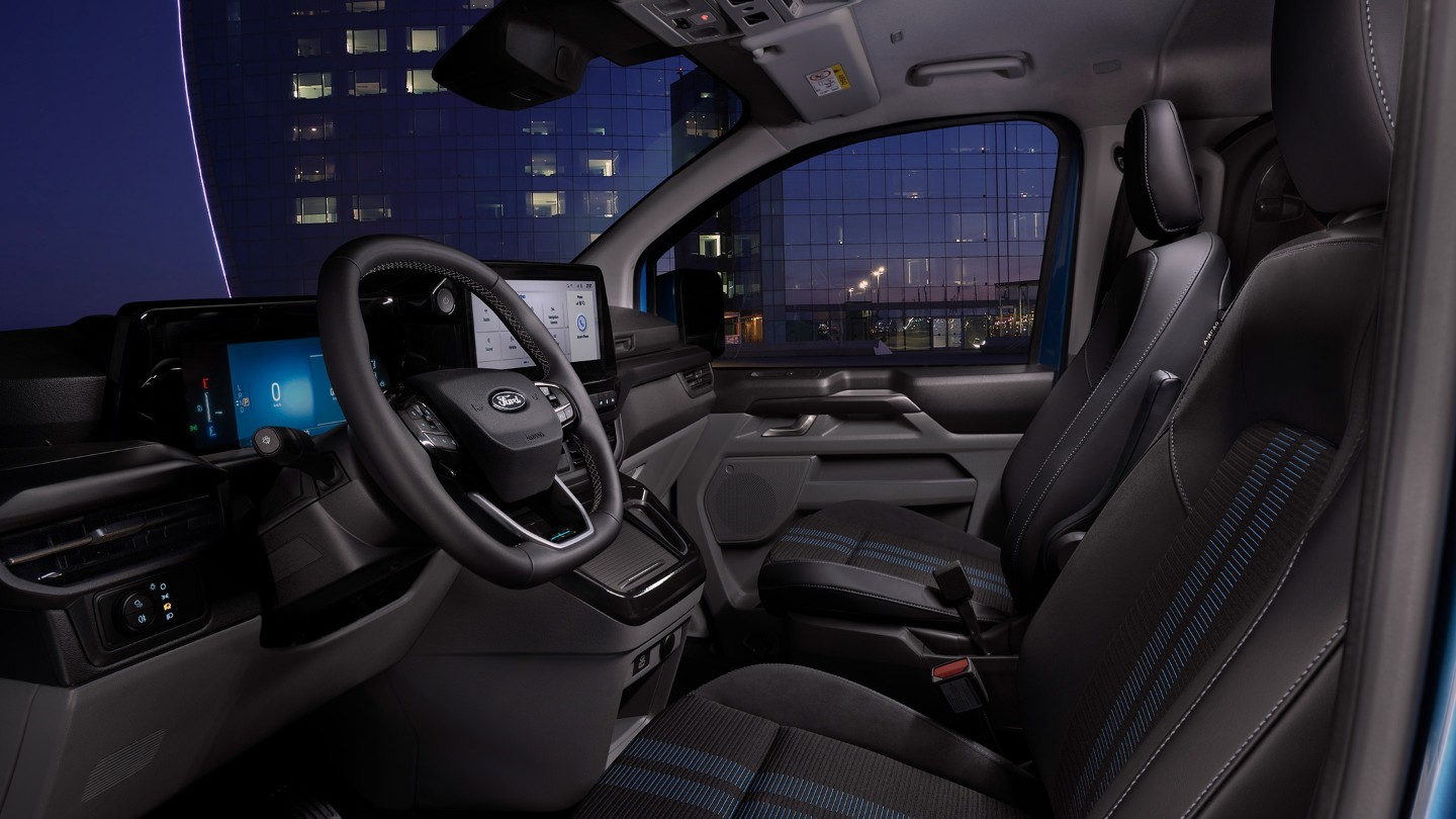 Ford Transit custom interior view