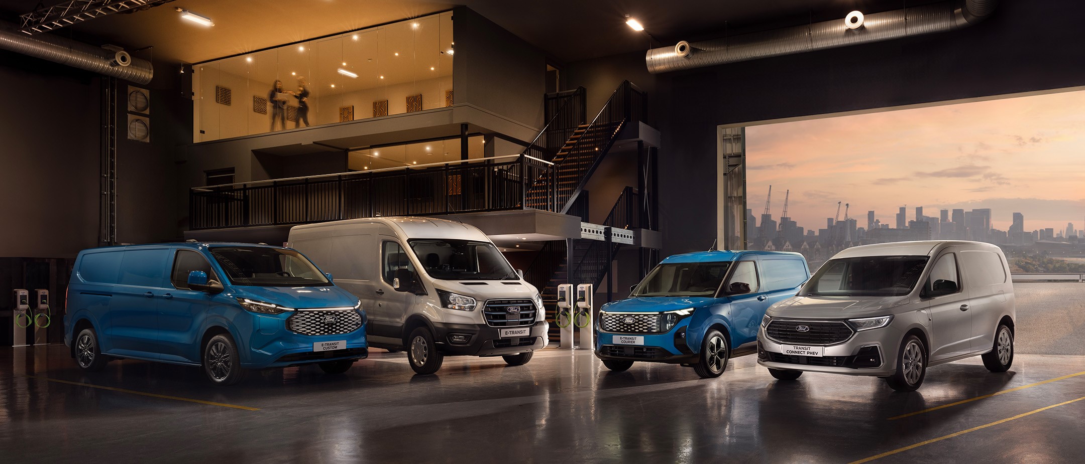 Gamme de véhicules utilitaires électriques