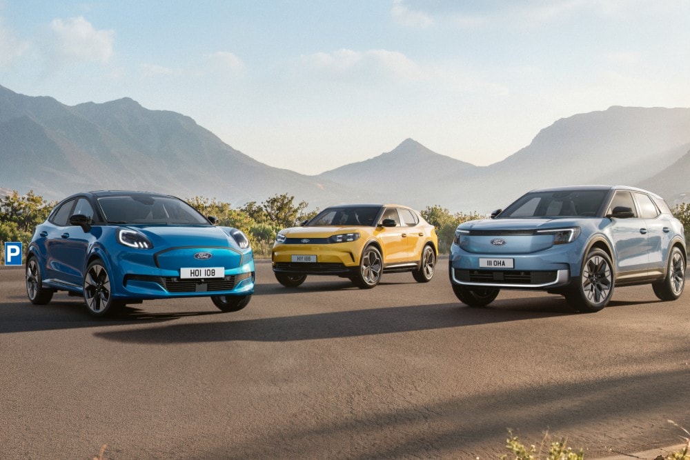 Gamme ford électrique 