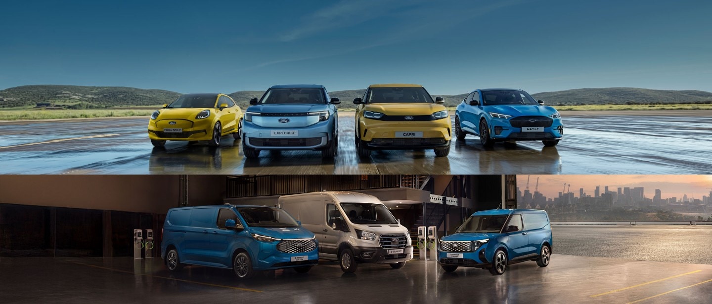 Toute la gamme Ford 100% électrique