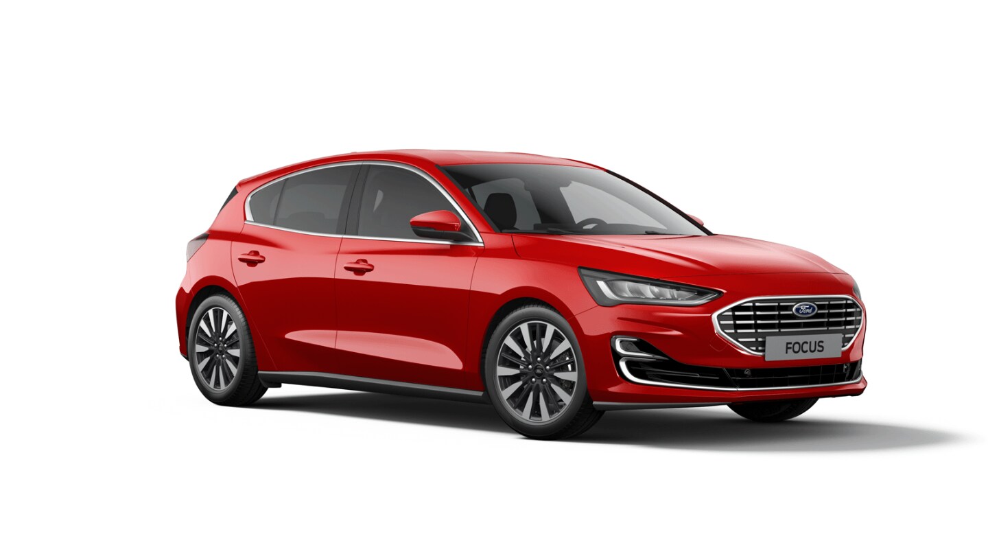 Ford Focus Titanium Vignale from 3/4 front angle