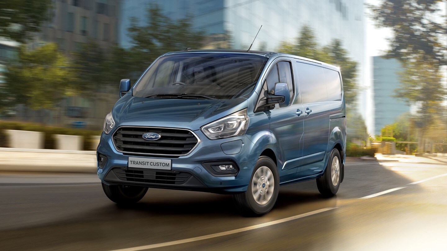 Ford Transit Custom mild hybrid driving