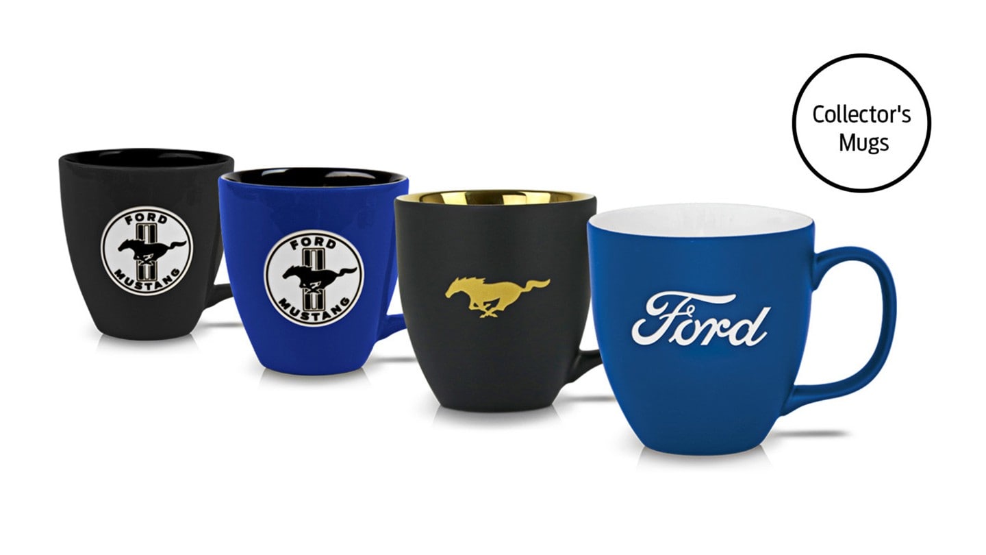 Official Ford merchandise: cups