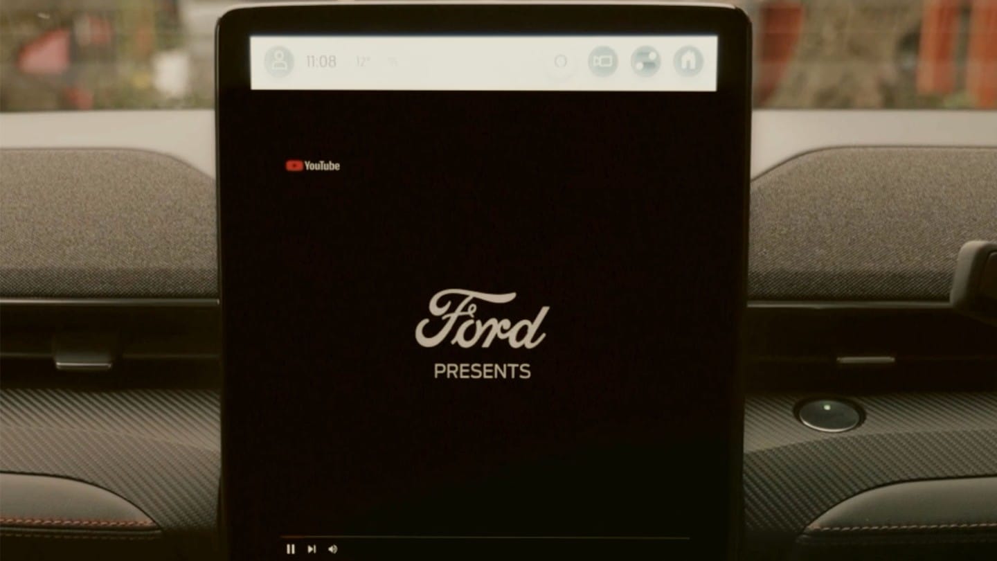 Présentation du streaming vidéo sur l’écran central