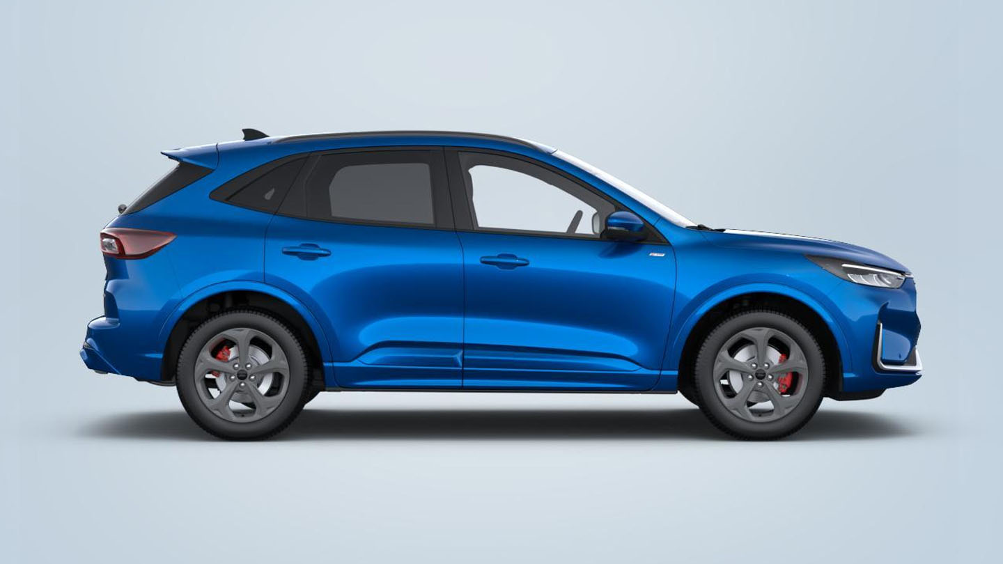 Blue Ford Kuga