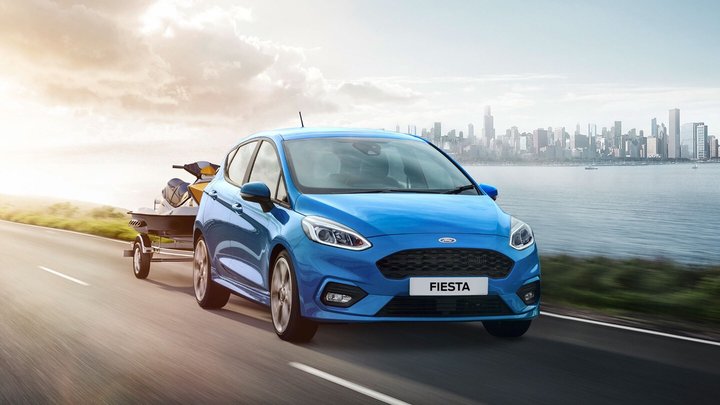 La Ford Fiesta sur route