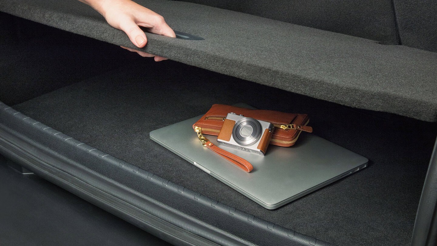 Ford EcoSport interior storage