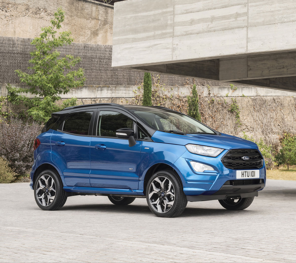 Ford EcoSport parked