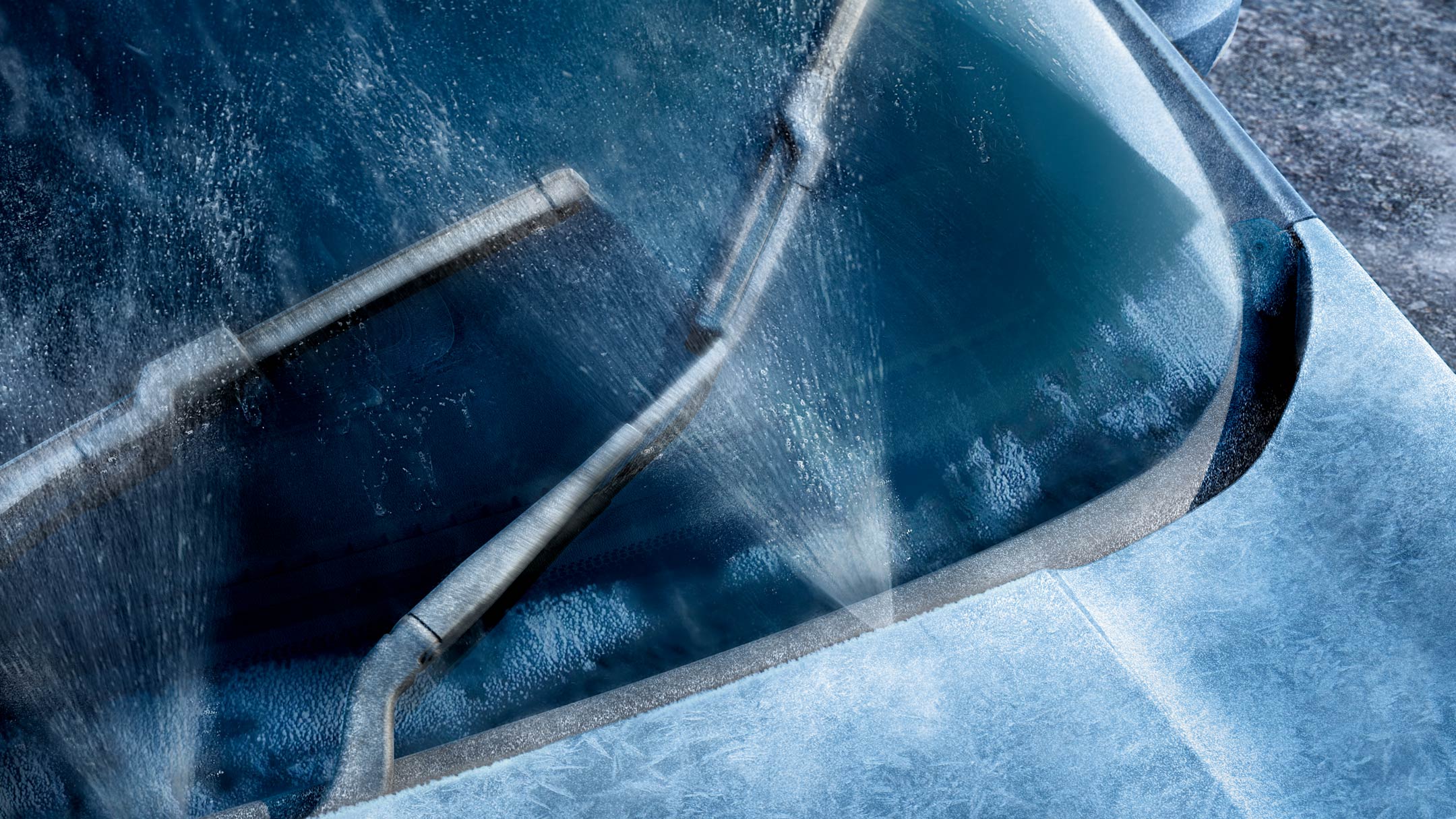 Ford EcoSport frosted windscreen