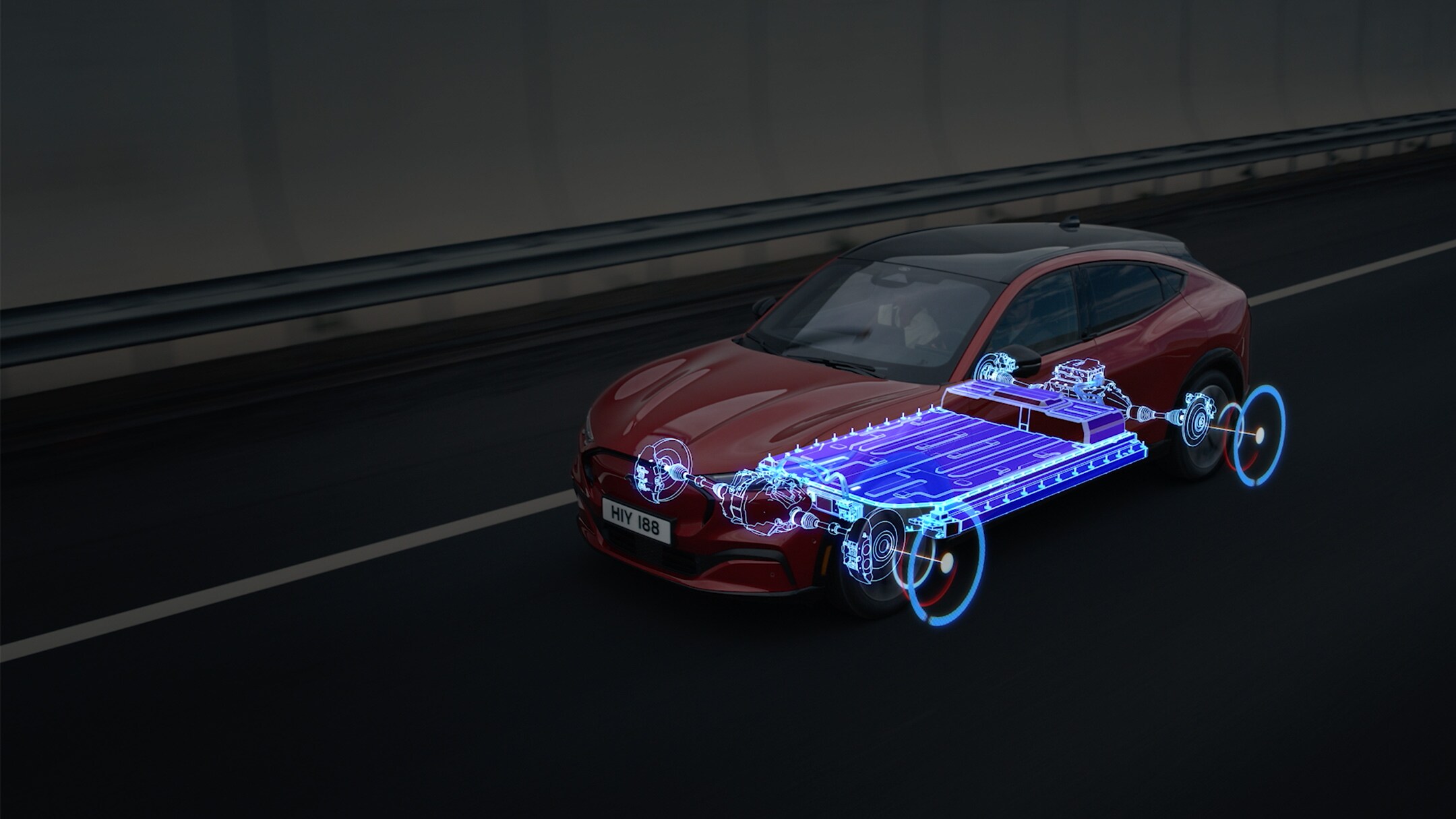 Autonomie de la batterie de la Ford Mustang Mach-E.