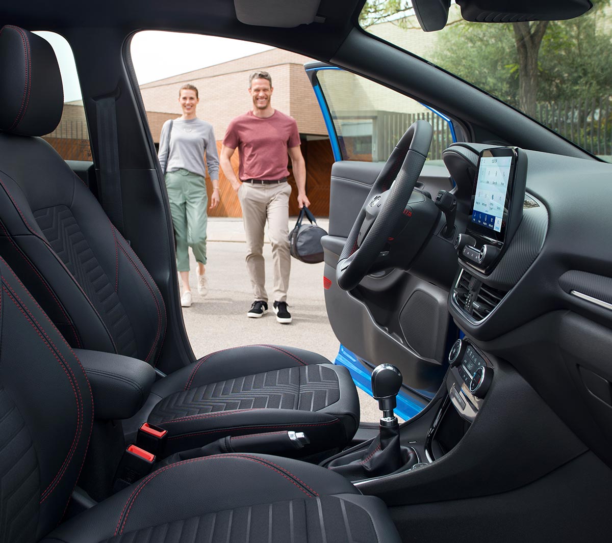 Ford Puma interior view of cabin