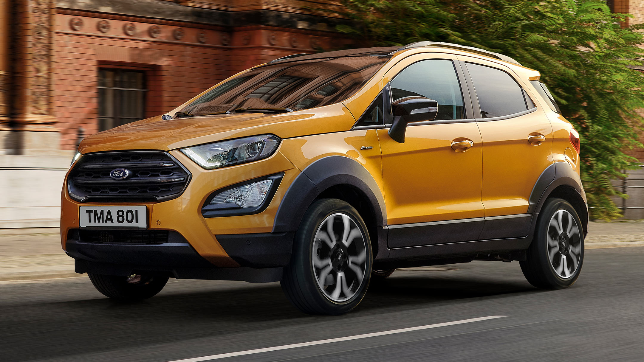 Ford EcoSport Active side view