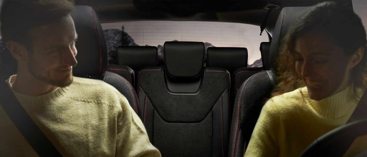 Ford S-MAX Hybrid interior seats view