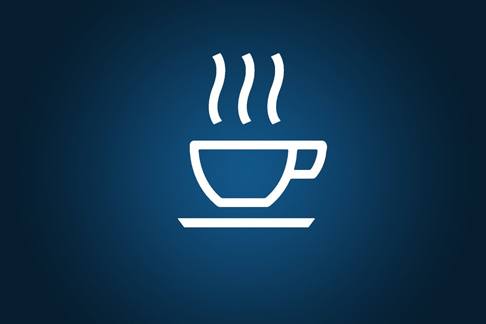 Driver alert notification close up