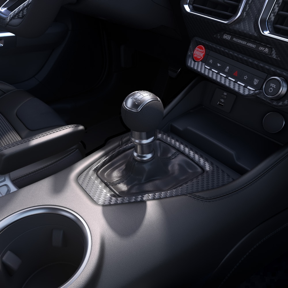 Levier de vitesses de la Ford Mustang