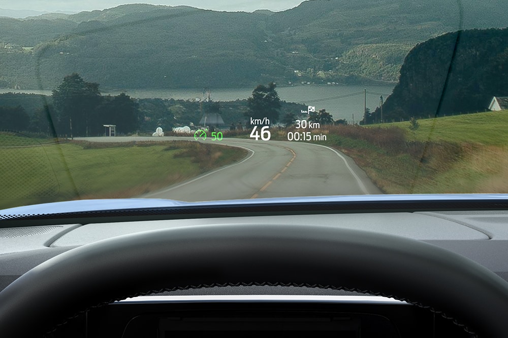 Ford Explorer® head-up display