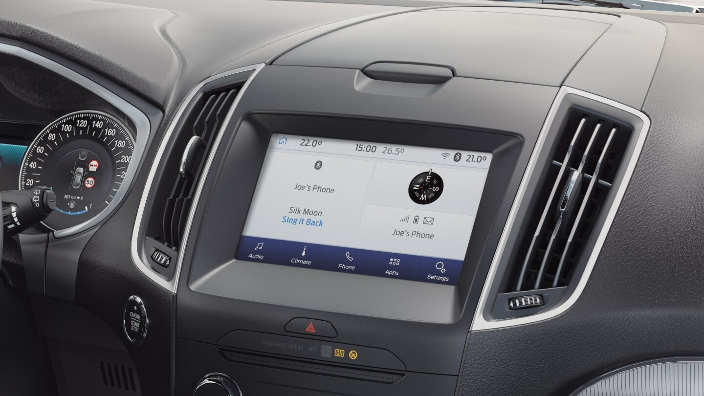 Deatin on center console