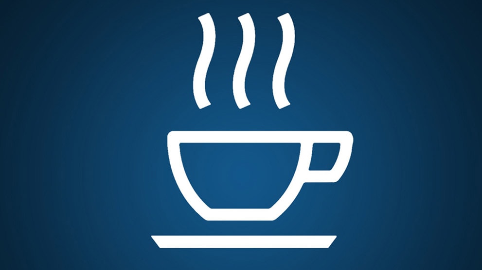 Icone d’une tasse à café. 