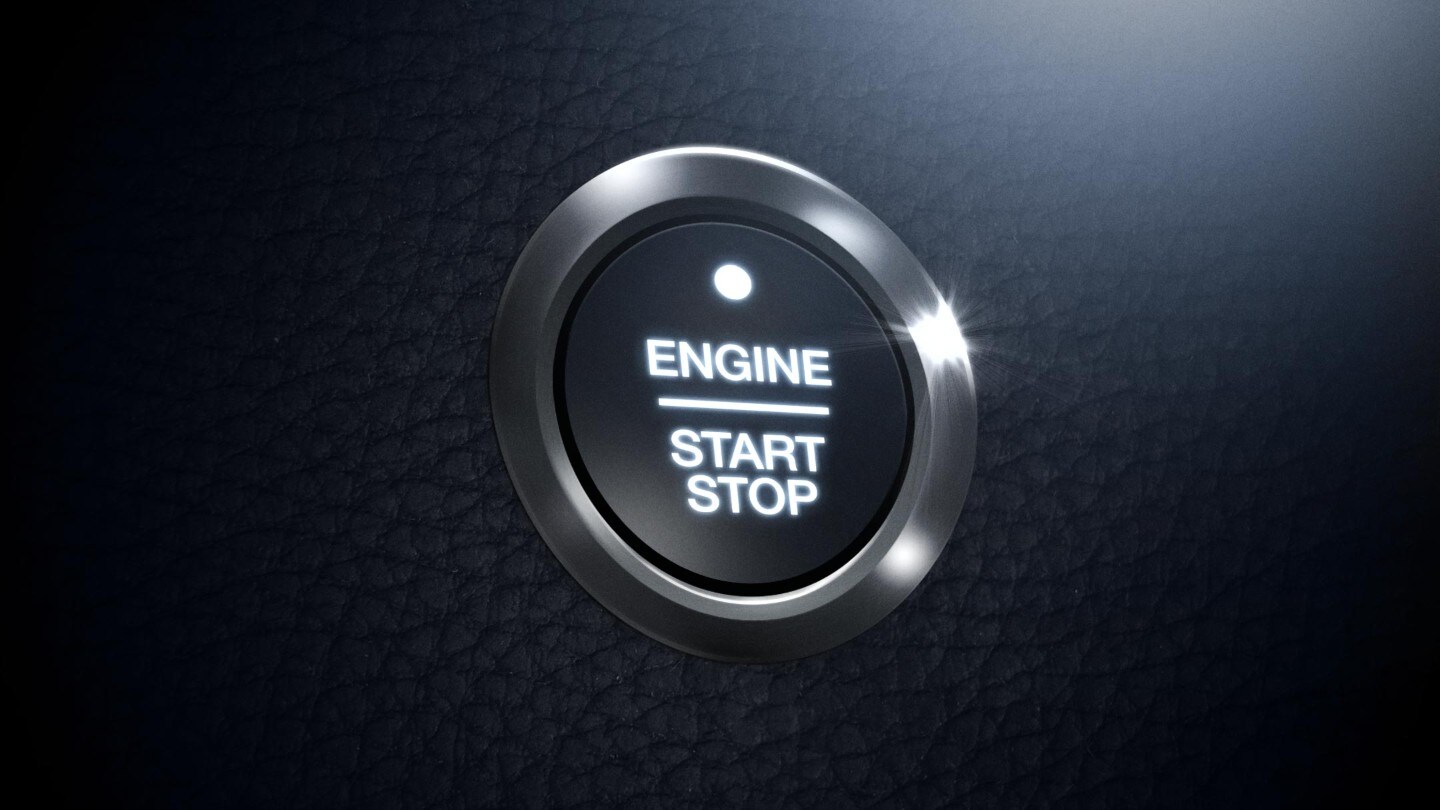 Ford Power Starter Button detail