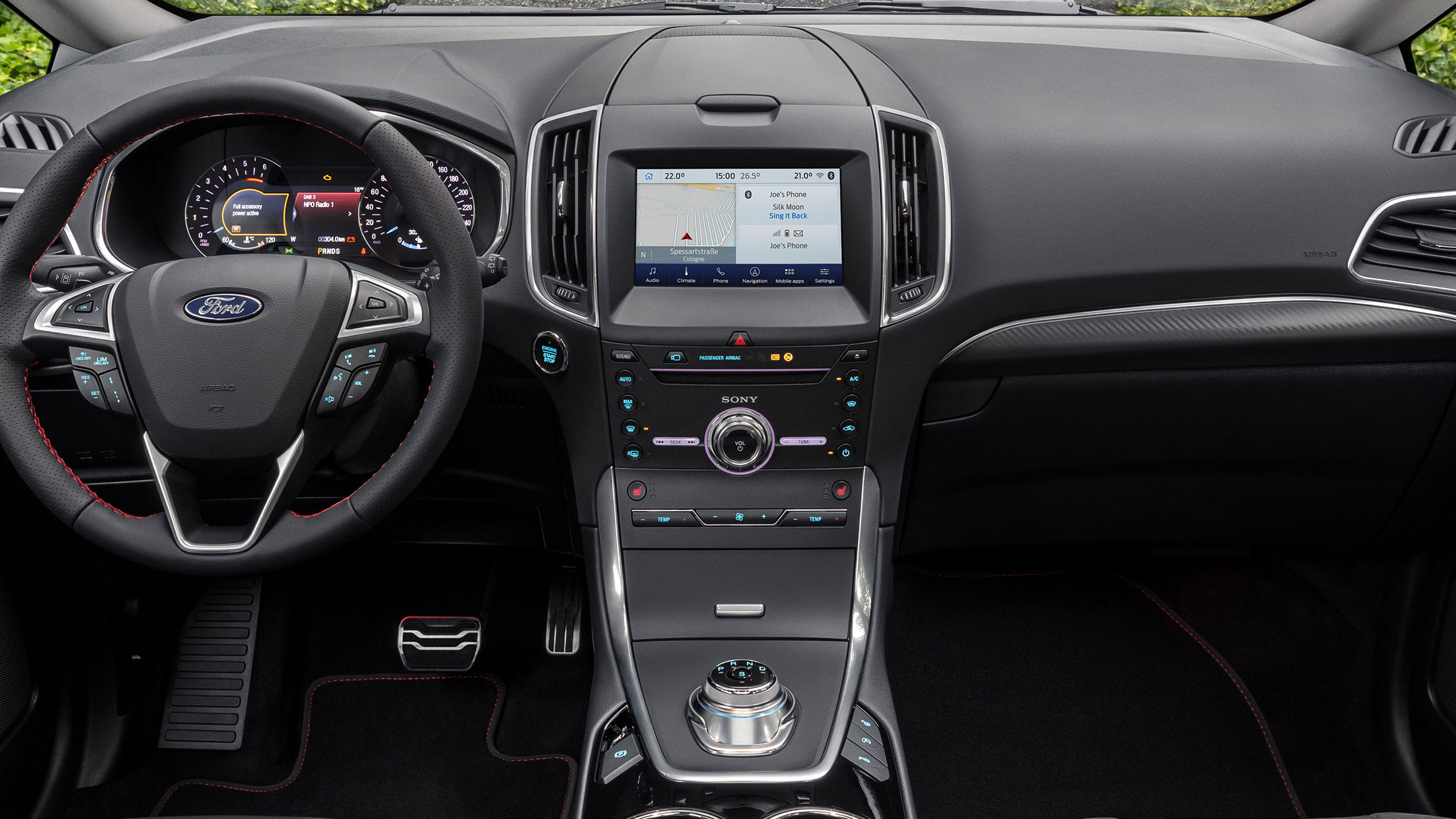 Ford SYNC 3 dans le Ford S-MAX