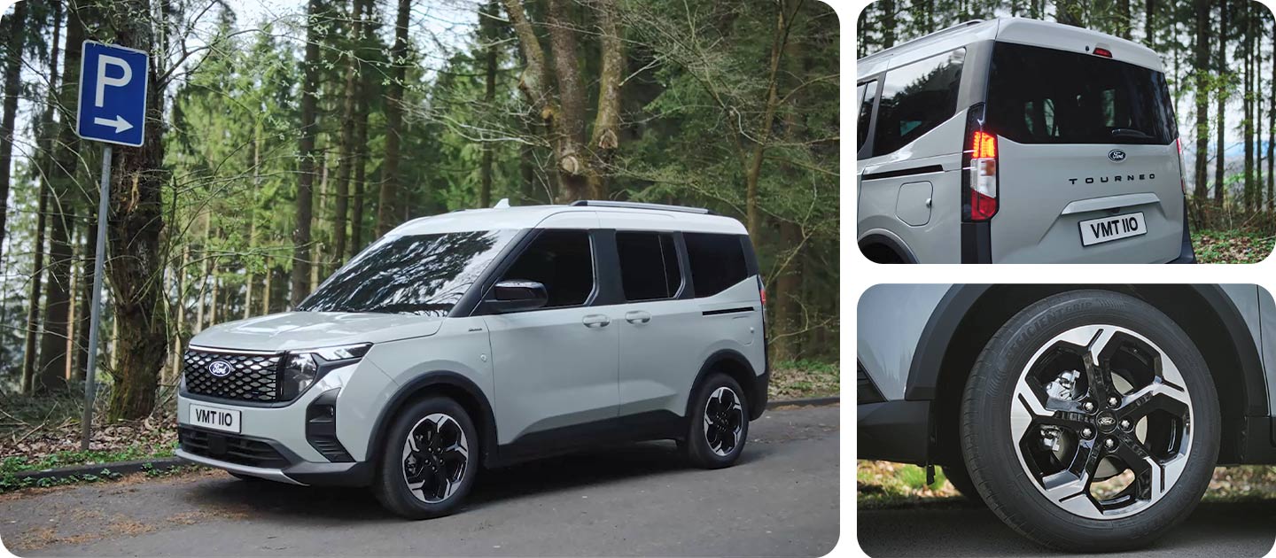 Ford E Tourneo Courier sur route