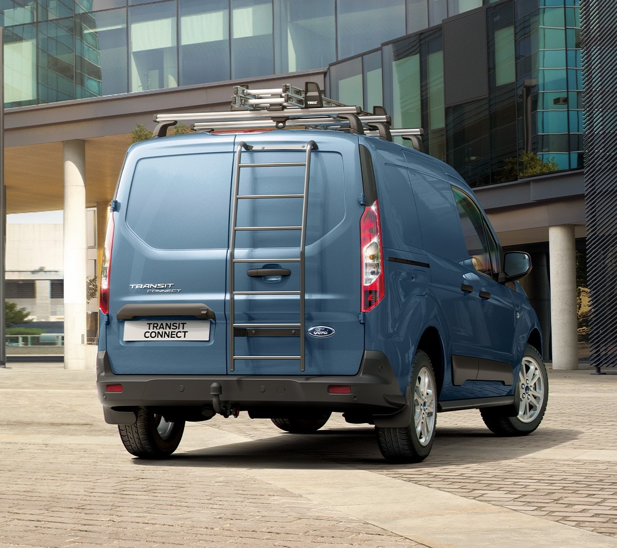 Jantes en alliage de face du Ford Transit Connect