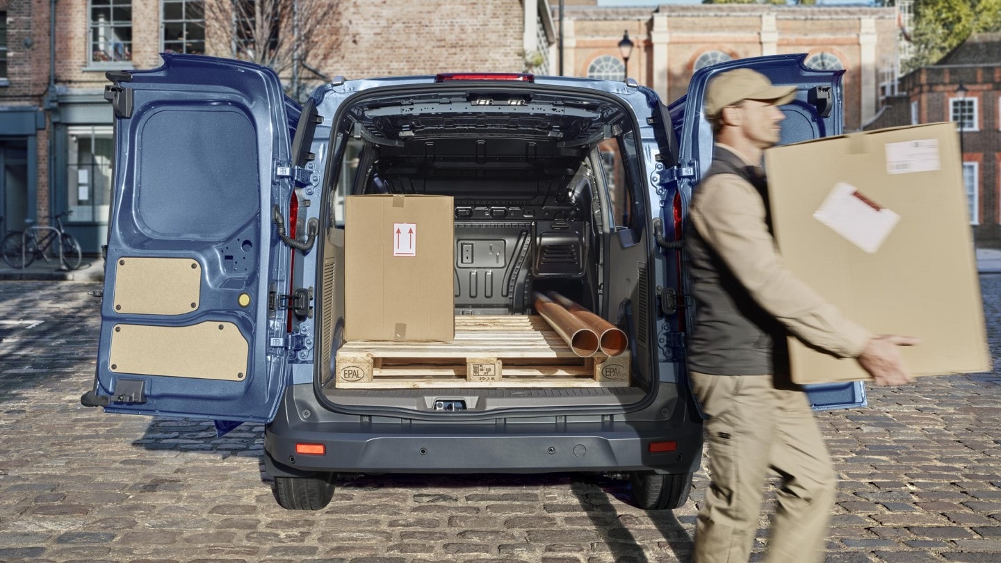 Ford Transit Connect with open load space