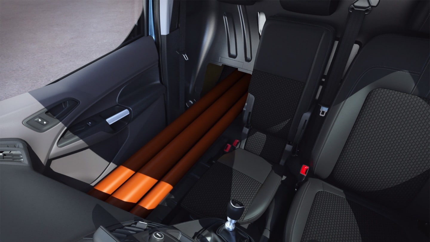 Ford Transit Connect front load space