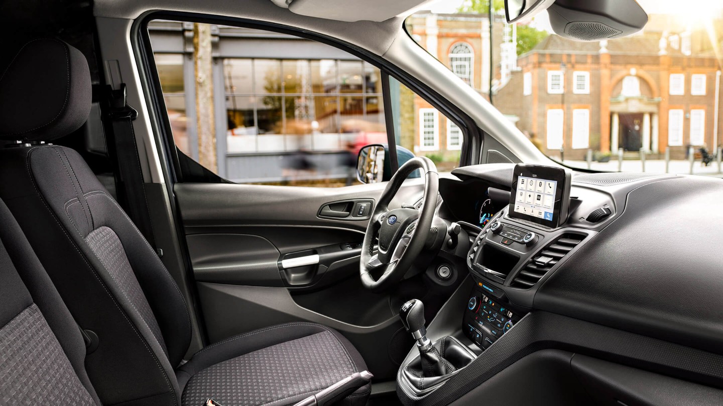 Intérieur et sièges du Ford Transit Connect