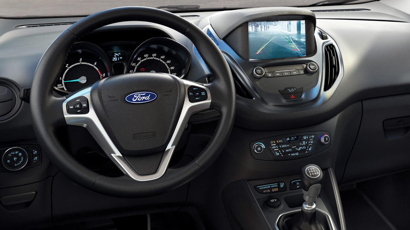 Caméra de recul du Ford Transit Courier