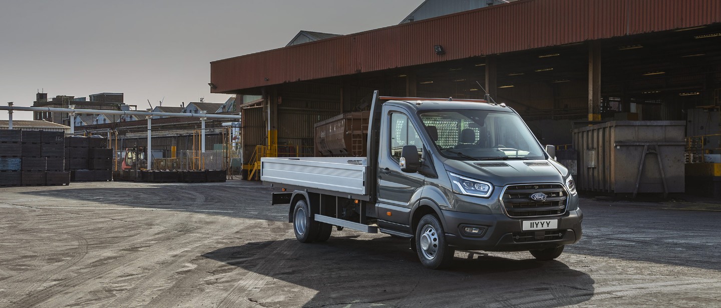 Ford Transit Chassis Single Cab front view