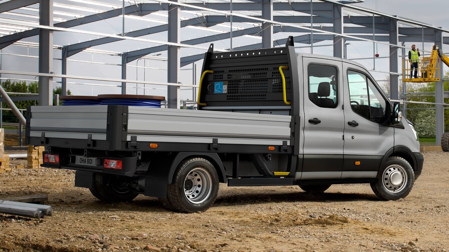 Ford Transit Chassis Double Cab side view