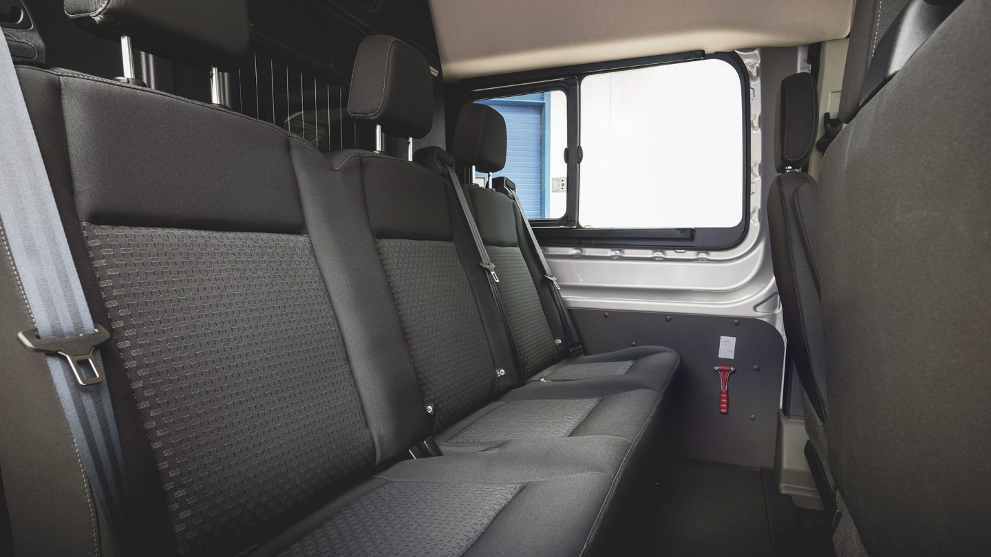 Transit Van Double cab-in-van second row seating Transit Van Double cab-in-van second row seating