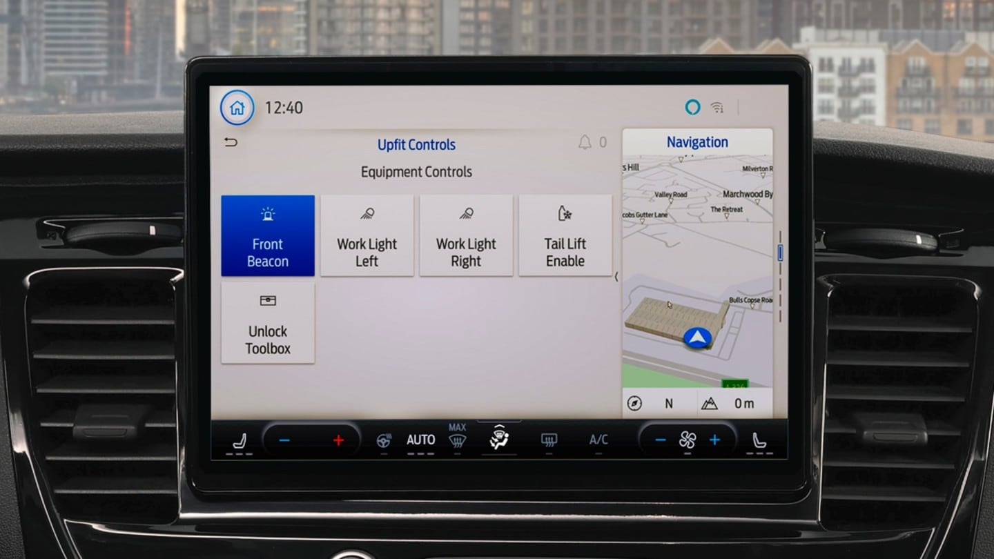Ford Transit display