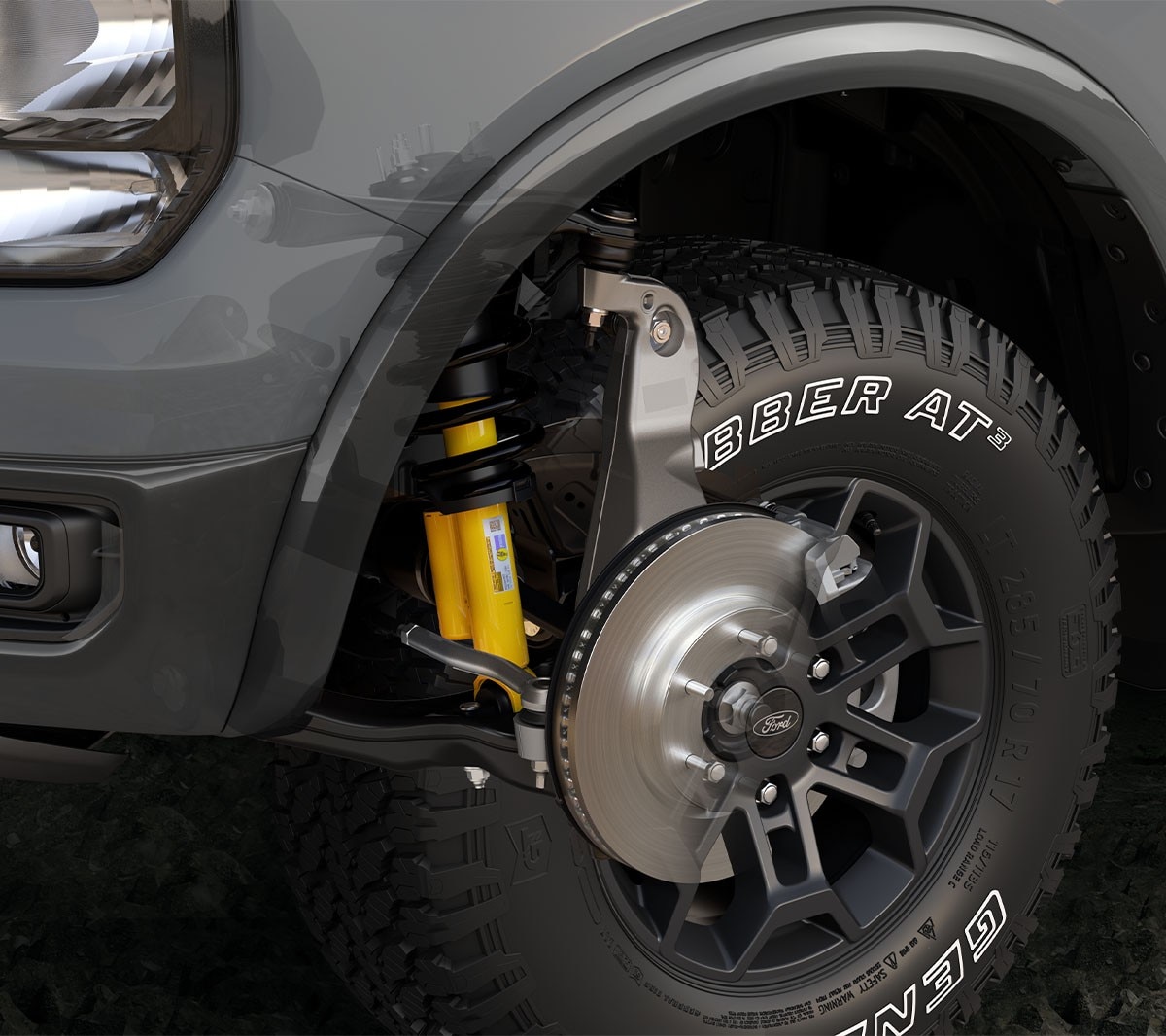 All-New Ranger Raptor XL Chassis 3/4 rear view