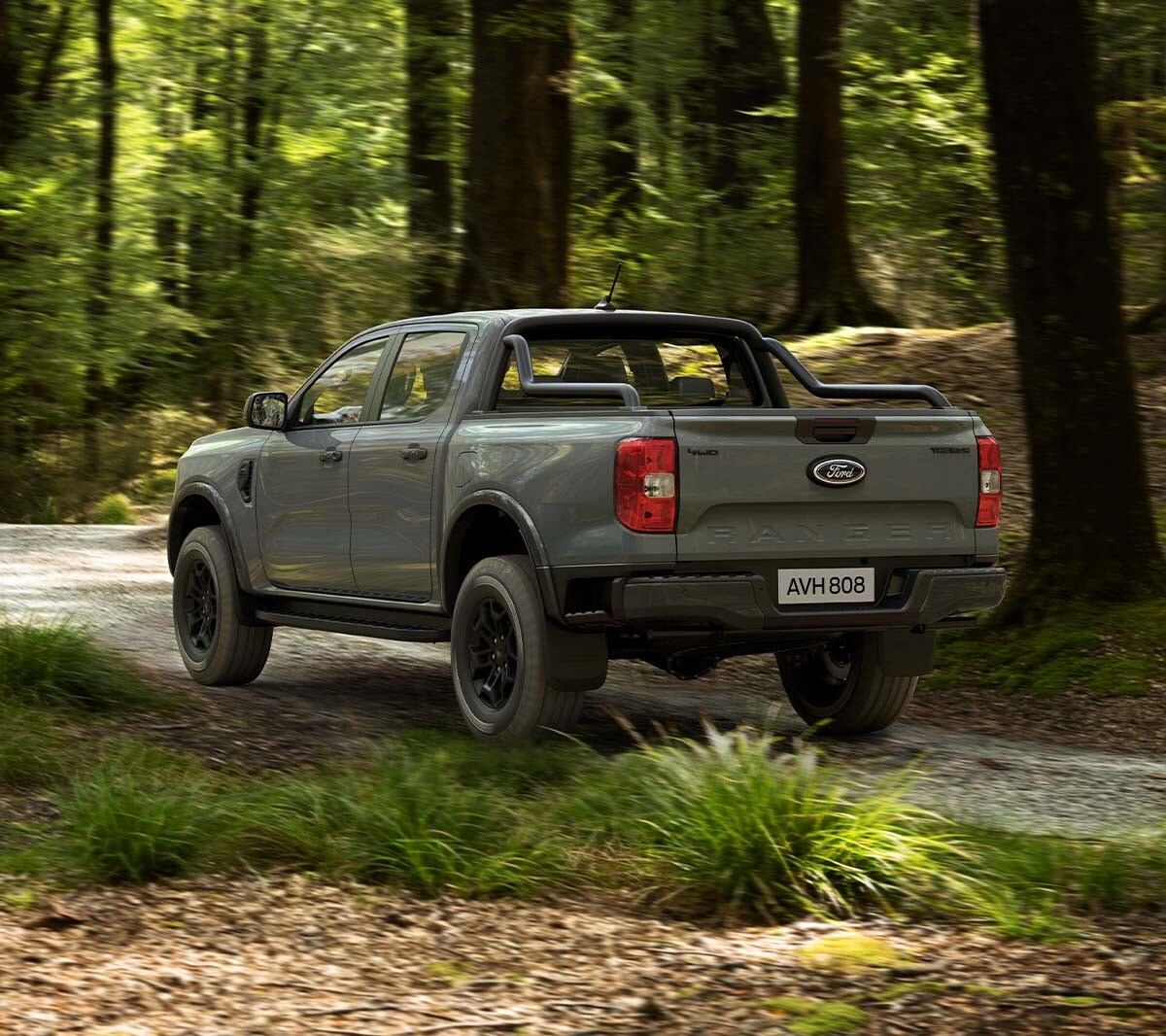 All-New Ranger Raptor on gravel road side view