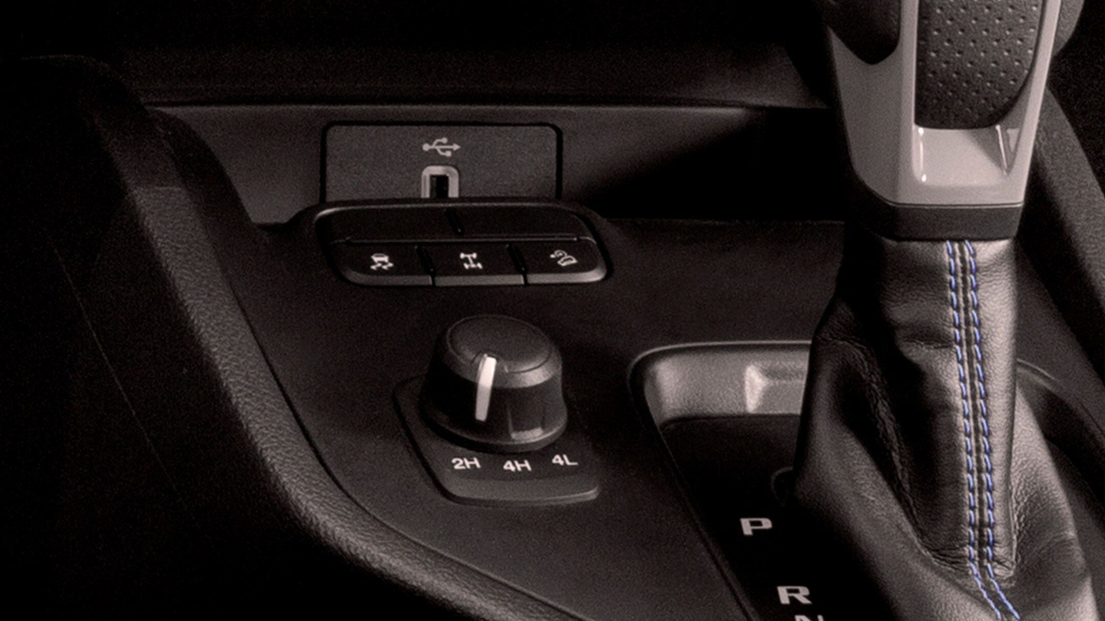 Les différents mode de transmission du Ford Ranger. 