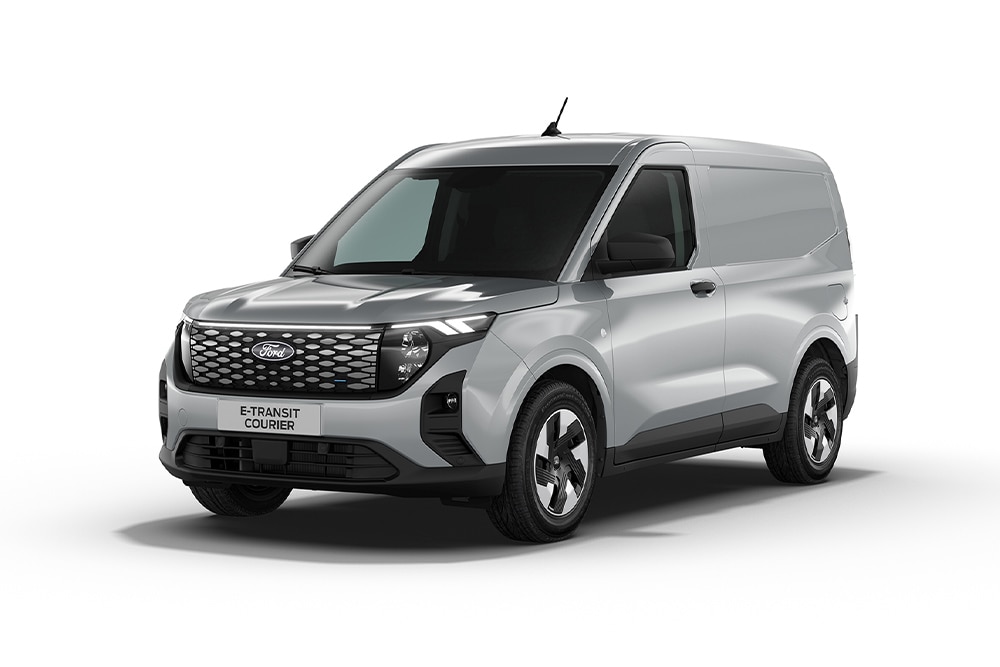 Ford E-Transit Courier gris
