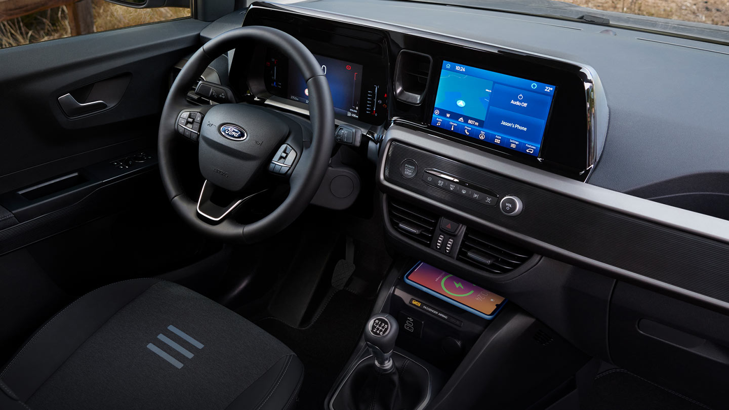 Nouveau Ford Transit Courier écran SYNC 4