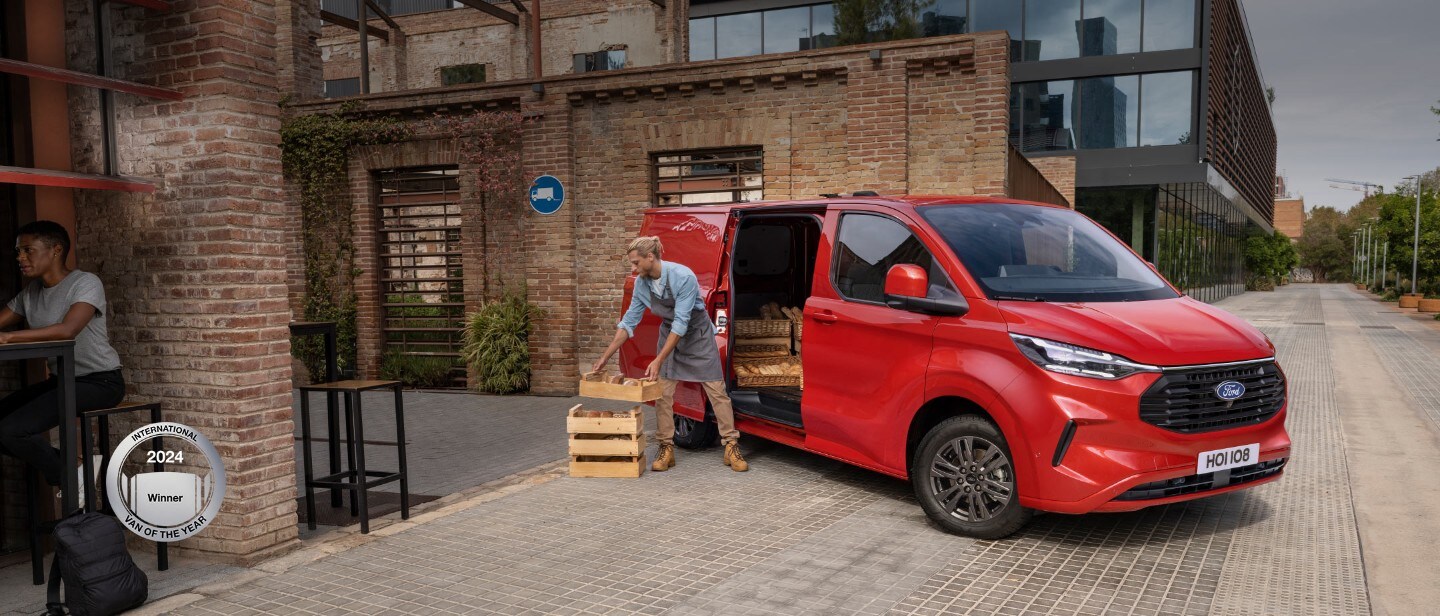 Ford transit custom shop vans for sale